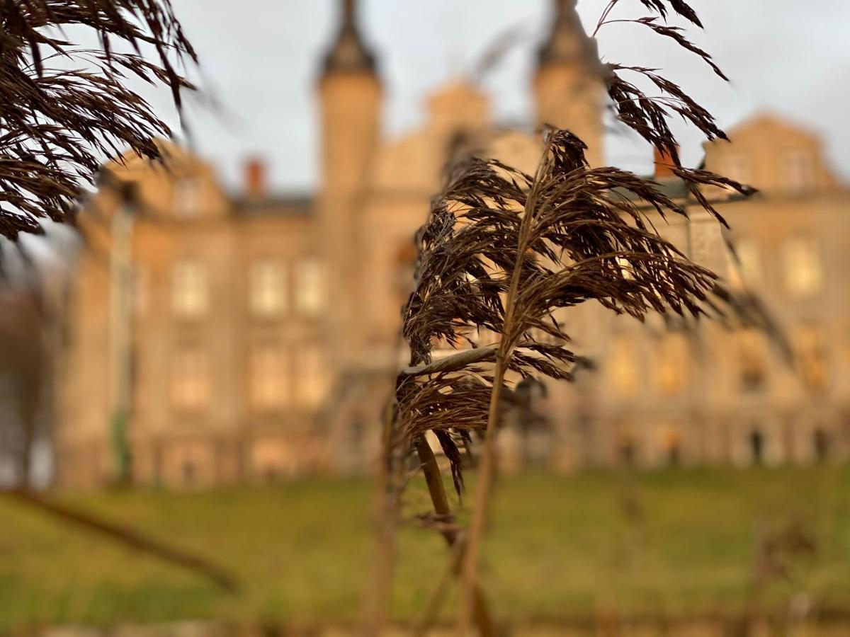 Hotel Am Schlosspark Mallin Exterior foto