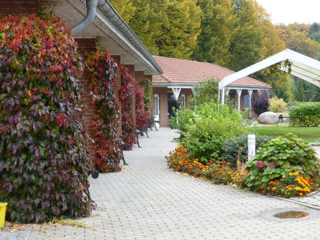 Hotel Am Schlosspark Mallin Exterior foto